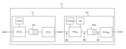 Update of a cumulative residence time of a packet in a packet-switched communication network