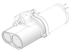 Hydraulic control unit having unitary sump and accumulator housing