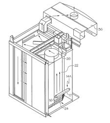 Rack oven with direct fire heating system