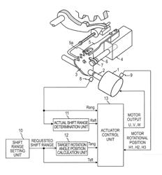 Shift range switching apparatus