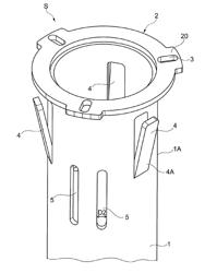 ANTI-THEFT DEVICE FOR A FUEL TANK