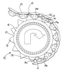 Continuous Track for a Tracked Chassis