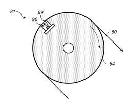 Media-tracking system using marking laser