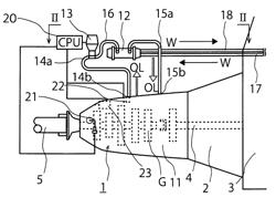 Gear device and vehicle having same mounted thereon