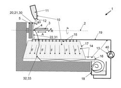 Method and apparatus for processing a plastic part and comprising a lathe system