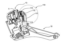 Bicycle single-acted gear-shifting device and its unidirectional operator mechanism