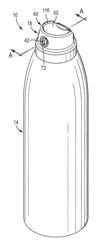 Lockable dispensing package and actuator