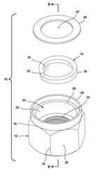 Prevailing torque locknut