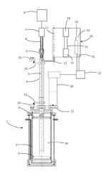 Volatile compounds trap desorption device and method for desorbing volatile compounds from a trap