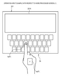 Projection device, projection method and projection program