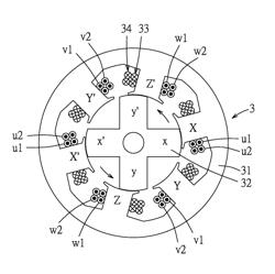 SWITCHED RELUCTANCE MOTOR DEVICE, AND DRIVING CIRCUIT AND RELUCTANCE MOTOR THEREOF