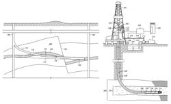 Method and system of drilling laterals in shale formations