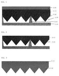 Composition for film having prism-type retroreflection structure formed on the surface thereof