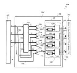 Multi-primary color liquid crystal panel drive circuit, multi-primary color liquid crystal panel drive method, liquid crystal display device and overdrive setting method