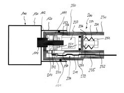 Releaseable electrical contact connection