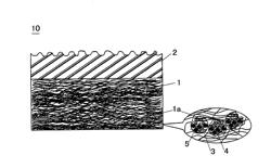 ARTIFICIAL LEATHER SUBSTRATE, GRAIN-LIKE-FINISH ARTIFICIAL LEATHER, METHOD FOR PRODUCING ARTIFICIAL LEATHER SUBSTRATE, AND MODIFYING AGENT FOR ARTIFICIAL LEATHER SUBSTRATE