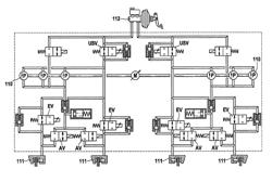 Method and device for carrying out a stationary holding function on a motor vehicle