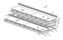 Powered telescopic seating riser assembly