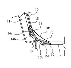 Flexible display with display support