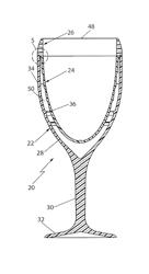 INSULATED DOUBLE WALLED DRINKING VESSELS AND METHODS OF MAKING THE SAME