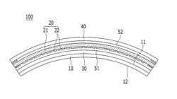 FLEXIBLE DISPLAY DEVICE WITH TOUCH PANEL