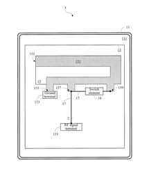 Handheld device and planar antenna thereof