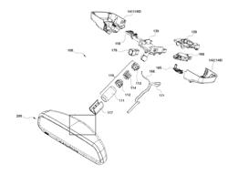 INTEGRATED INSIDE MIRROR ASSEMBLY OF VEHICLE