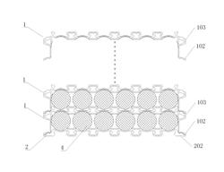 Heat dissipation bracket for battery pack assembly