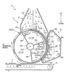 Manufacturing method and manufacturing apparatus of an absorbent body