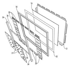 Optimized frame system for a display device