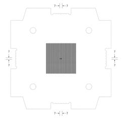 Filter sheet for a cell collecting cartridge