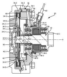 VISCOUS CLUTCH AND ASSOCIATED RESERVOIR CONFIGURATION