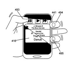 Apparatus and methods for displaying second content in response to user inputs