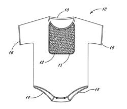 Permanently Embedded Protective Covering for Articles of Clothing