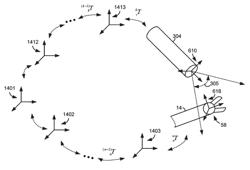 Estimation of a position and orientation of a frame used in controlling movement of a tool