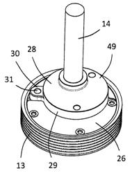 Belt drive for a motor-driven tool