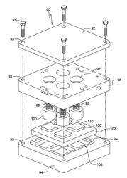 MULTI-COMPONENT ELECTRONIC MODULE WITH INTEGRAL COOLANT-COOLING