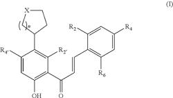 NOVEL CHALCONE DERIVATIVES HAVING AN ANTI-ALLERGIC ACTIVITY