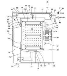 Household appliance having a physical alteration element