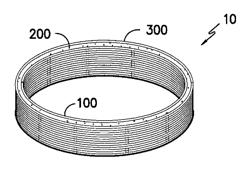 Structurally supported, non-pneumatic wheel with continuous loop reinforcement assembly