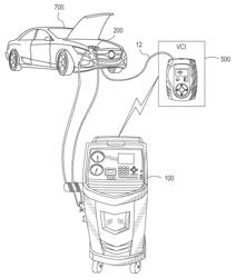 Refrigerant recovery device and method