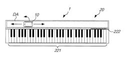 Information processing terminal that displays information related to a function selected based on a positional relation, and system