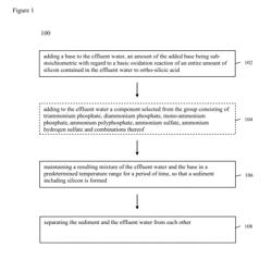 METHOD OF REMOVING PARTICULATE SILICON FROM AN EFFLUENT WATER