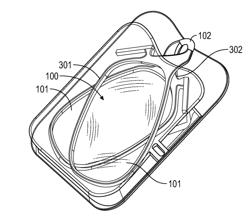 FOLDABLE EYEGLASSES AND CASE