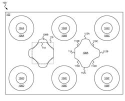 MAXIMIZING SURFACE AREA OF SURFACE MOUNT CONTACT PADS OF CIRCUIT BOARD ALSO HAVING VIA CONTACT PADS