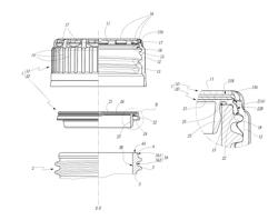 Device for capping a container neck