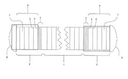 Woven membrane module with controlled tubesheet epoxy wicking