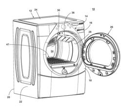 Laundry treating appliance with drying rack detection based on imaging data