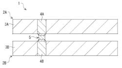 Semiconductor device having a switch that expands and contracts by temperature change