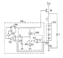 LED driving circuit and LED driving controller